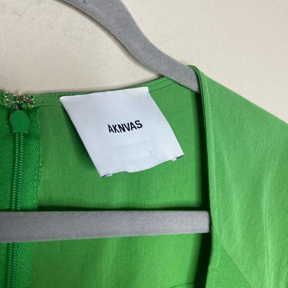 Aknvas Lexi Mini Green Dress Size 8 - Picture 15 of 15